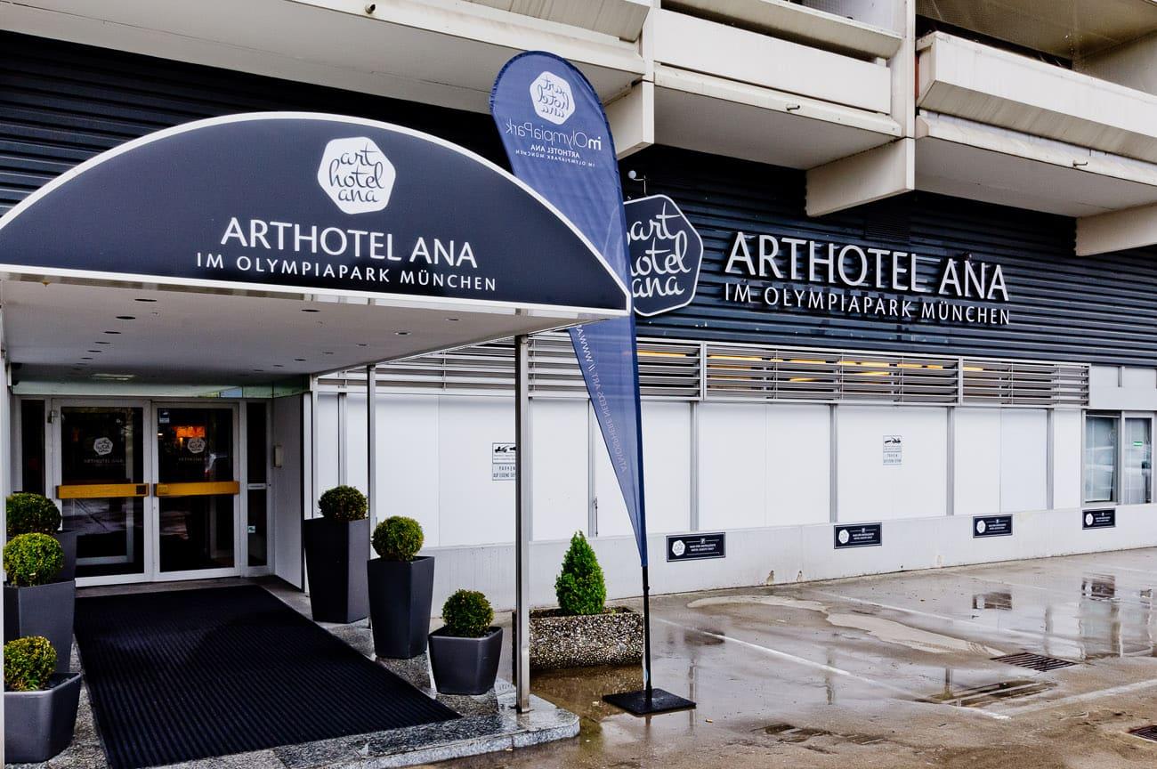 Arthotel Ana Im Olympiapark Мюнхен Екстер'єр фото